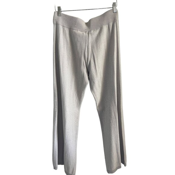 Milly Grey Taupe Glitter Sequin Accents Wrap Set - Picture 9 of 11